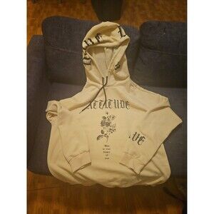 Hoodie XXL cream sweater